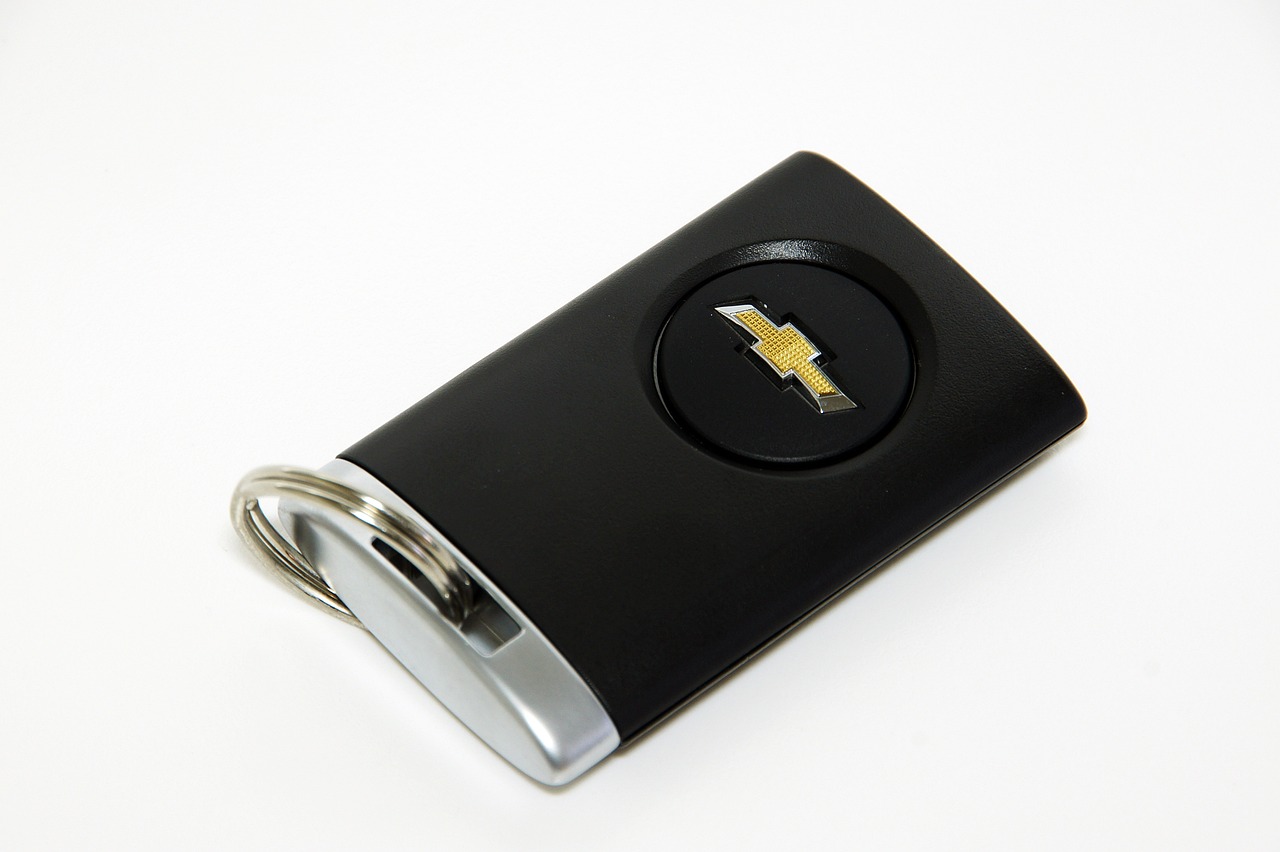A Chevrolet key
