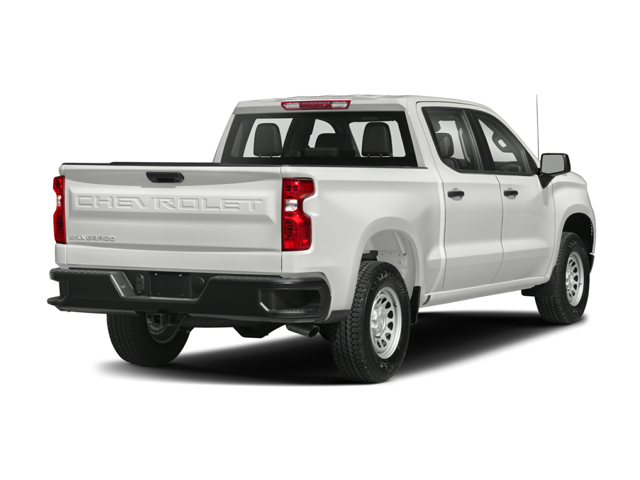 A white Chevrolet Silverado 1500 truck