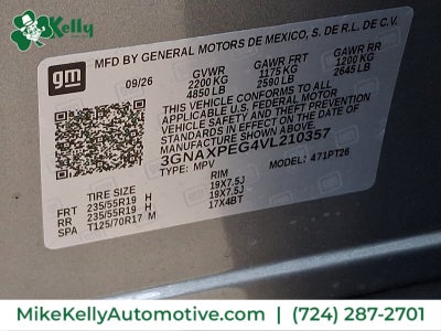 2027 Chevrolet Equinox LT