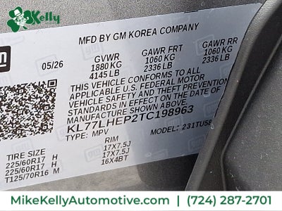 2026 Chevrolet Trax LT