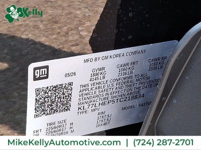 2026 Chevrolet Trax LT