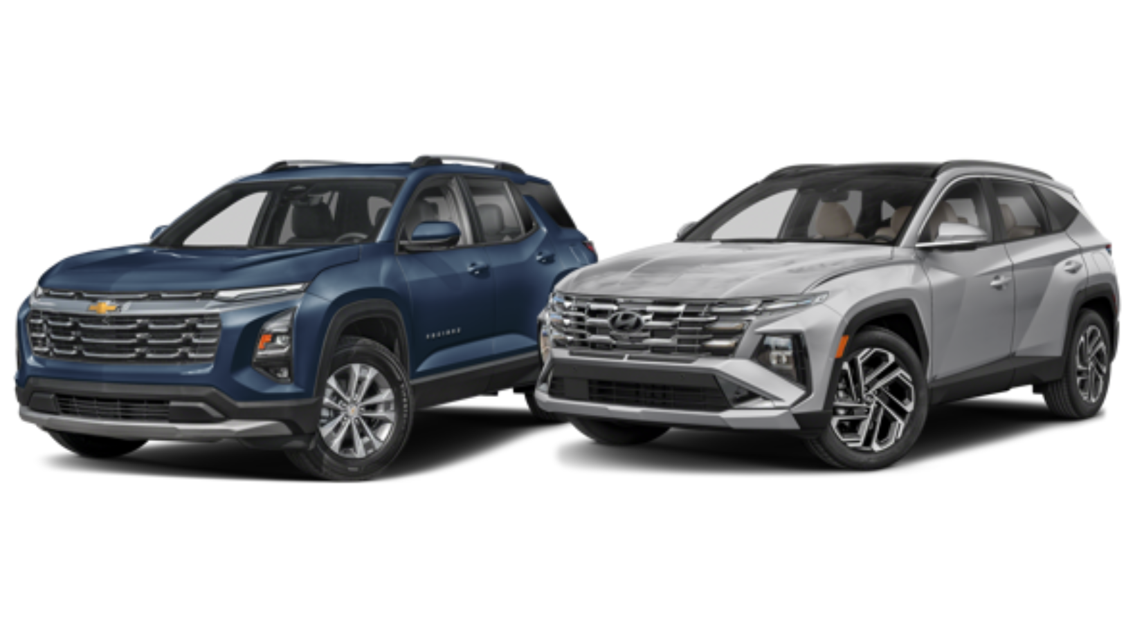 2025 Chevrolet Equinox vs 2025 Hyundai Tucson Butler, PA