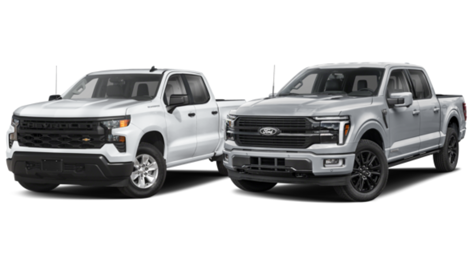 2025 Chevrolet Silverado 1500 vs 2025 Ford F-150 Butler, PA